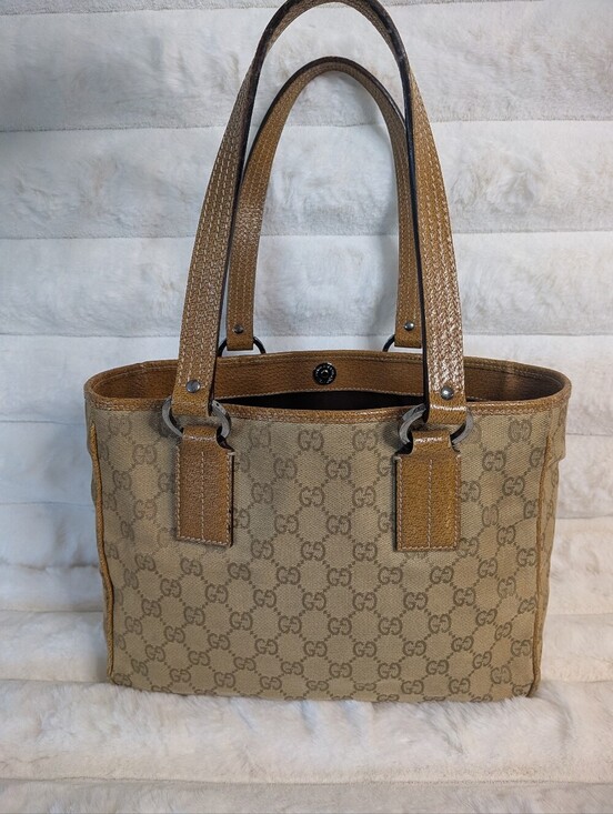 Gucci Handbags - Gucci GG Canvas Monogram Tote Bag